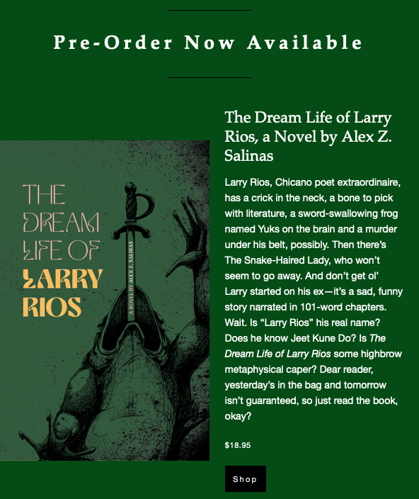 Poets, frogs, mimes 'n' demons. In 101-word chapters. C'mon. 🐸 flowersongpress.com/books/p/the-dr…