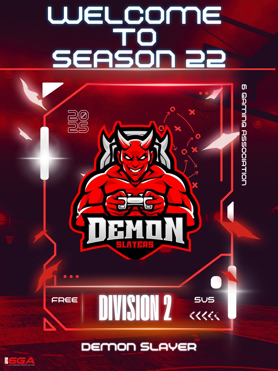 ⚔️ The hunt begins… Division 2 welcomes DEMON SLAYER 😈🔥

The roster ready for battle:
🎮 <a href="/ShooterMusic_/">FSG x Big Shooter</a> 
🎮 <a href="/agentBachi/">Hibachi</a> 
🎮 <a href="/rikki_slickem/">♣️♥️Gambit ♠️♦️</a> 
🎮 <a href="/LifeOfStage/">FSG x Stage</a> 
🎮 <a href="/Jabrea35/">Jabrea</a>
🎮 <a href="/CruzGetsBusy/">CruzGetsBusy</a> 

📺 Witness the slayers in action: twitch.tv/Smooth_Hibachi

Season 22 tips off Sept 19th