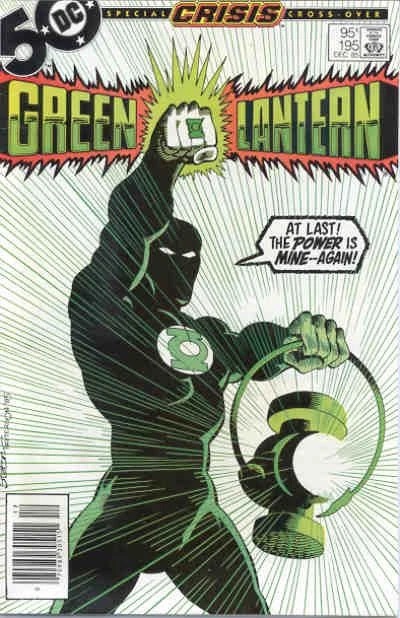 Today in Crisis History: Guy Gardner officially receives his Green Lantern ring! Green Lantern # 195 #themonitortapes #coie #crisisoninfiniteearths