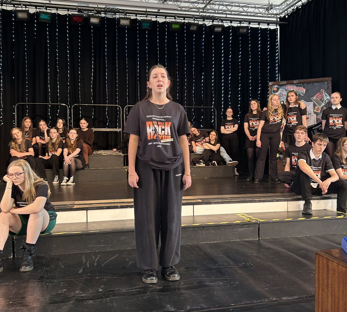 We Will Rock You Rehearsals- No-one But You