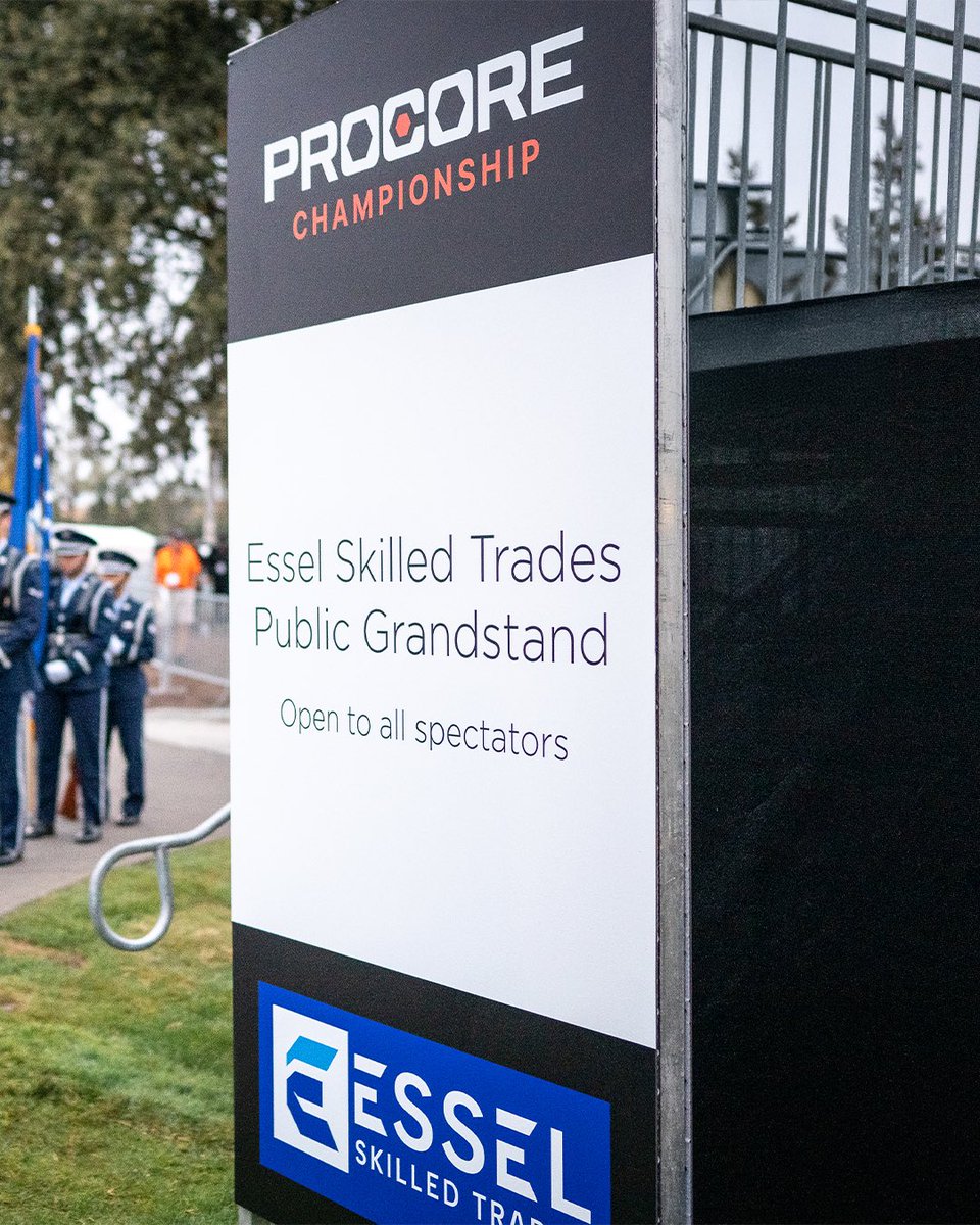 ProcoreChamp's tweet image. Thank you to Essel Skilled Trades for improving our outlook from the first tee!