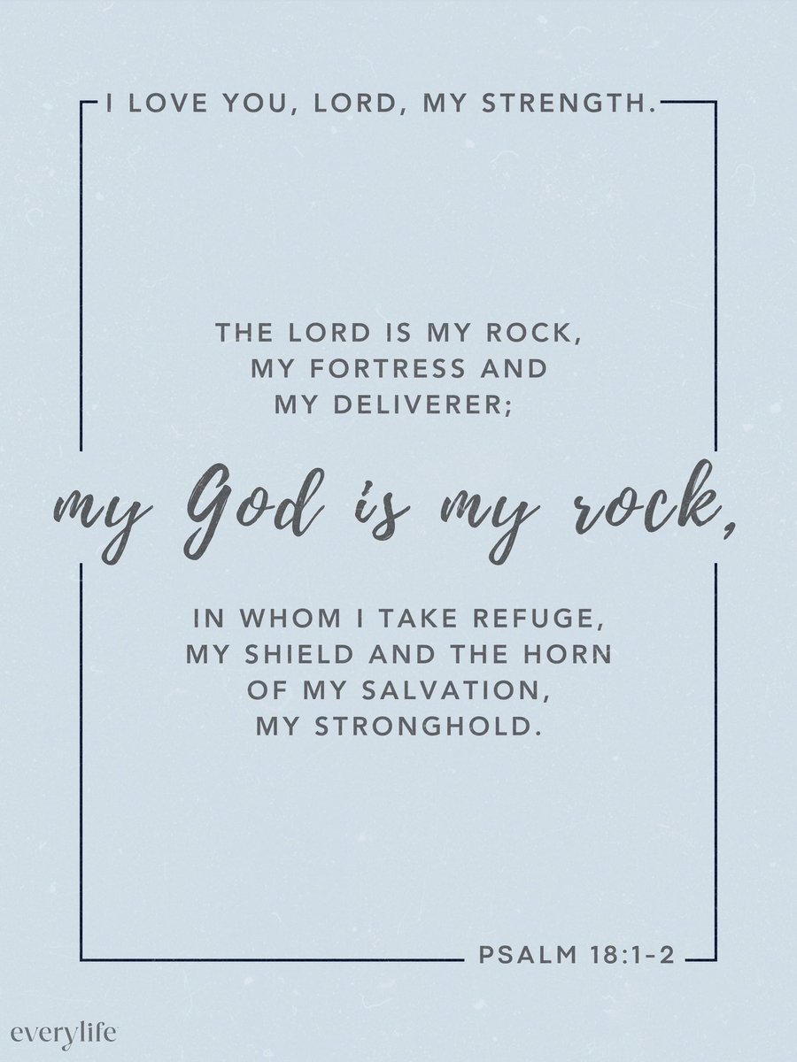 everylife's tweet photo. When everything else feels fragile, God remains our strength, our rock, our fortress, and the refuge we long for.🩶 https://t.co/W0VdHiocry
