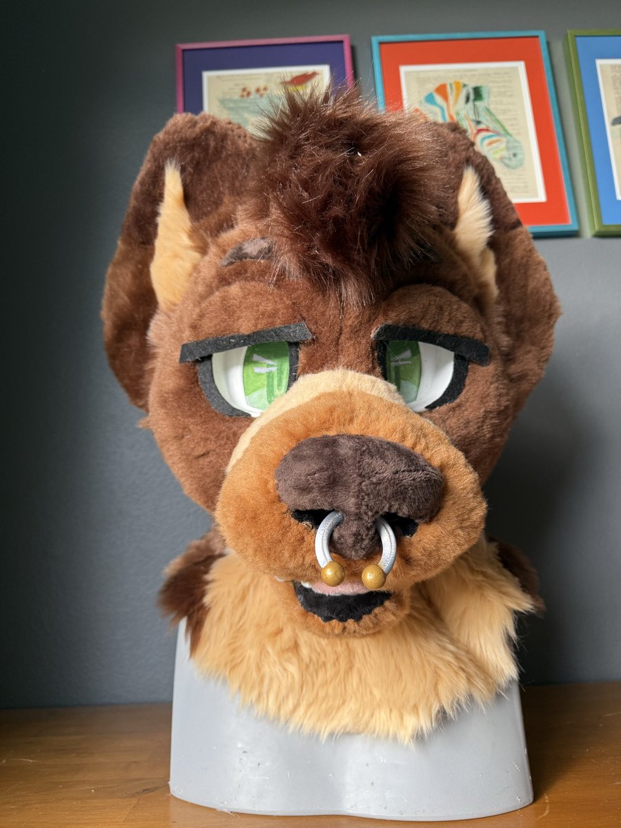 MabuhayWorks (@mabuhayworks) on Twitter photo Matcha the spotted hyena made his debut at AFC 2025 today! <a href="/ChromaWolf_/">Matcha βοΈ reducing to 3 slots when done 6/6</a>
This yeen was a head + tail com!! Catch him around the con if u can :3
#fursuit #fursuithead #fursona #fursuitmaker Matcha the spotted hyena made his debut at AFC 2025 today! <a href="/ChromaWolf_/">Matcha βοΈ reducing to 3 slots when done 6/6</a>
This yeen was a head + tail com!! Catch him around the con if u can :3
#fursuit #fursuithead #fursona #fursuitmaker