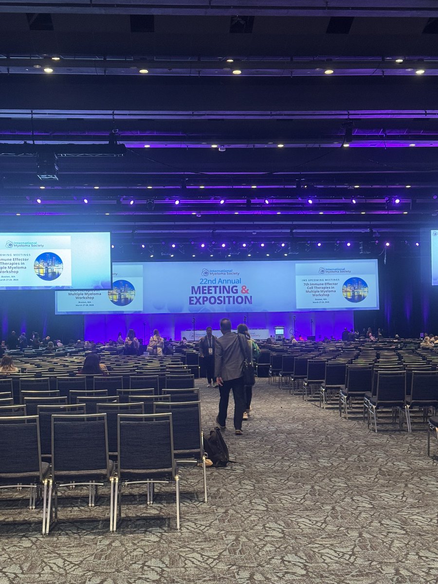 Another great event presenting our poster! <a href="/Myeloma_Society/">Myeloma Society</a>