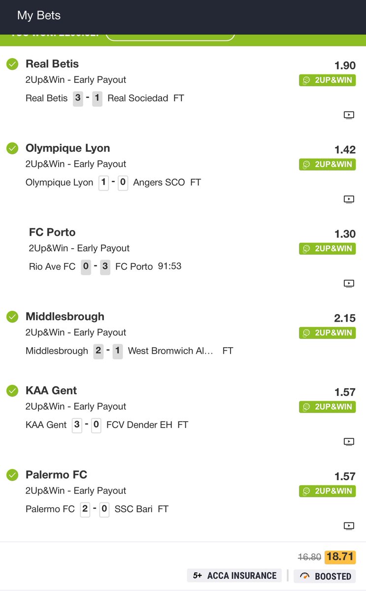 xtical230's tweet photo. 3RD SLIP FOR NON BELIEVERS TO WITNESS GREATNESS #wahala #notym
30 odds 18 odds and 5 odds ๐พ๐ฅ๐ฅ๐ฅ๐ฅ๐ฅ๐๐๐๐ !!! https://t.co/NC4pQWPxL7