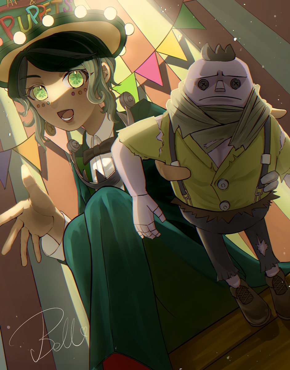 ｢劇場の司会者｣🎩 #IdentityV  #第五人格 

pixiv→ pixiv.net/artworks/13523…