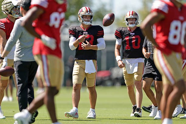 Kyle Shanahan said it’s “highly unlikely” Brock Purdy will start Sunday, which means it’s shaping up as a second straight start for Mac Jones.