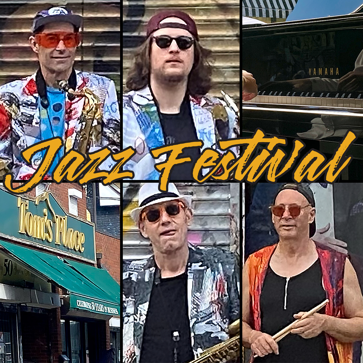 TONIGHT'S THE NIGHT! The <a href="/kensingtonjazz/">Kensington Market Jazz Festival</a>  Festival kicks off and the legendary Shuffle Demons lead the opening parade – 7 PM from Tom's Place. There's nothing quite like jazz flowing through the market. This is one incredible night you won't want to miss! Music+magic. #TomsPlace
