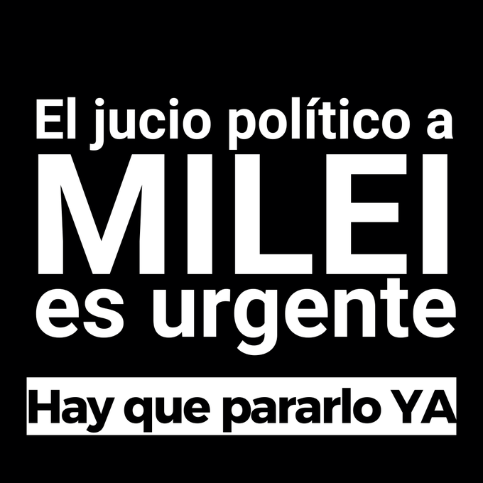 Si pensas que Milei es el peor presidente de la historia y el más corrupto, dale RETUIT y nos seguimos!