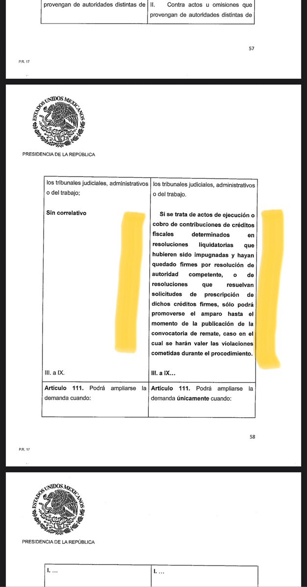 Habría que decirle al Ministro en Retiro que su propuesta de reforma no dice lo que expone… la procedencia del amparo, tal como está redactada la iniciativa, solo se refiere a la posibilidad de impugnar vía amparo los actos de ejecución de una forma de garantía (embargo en la