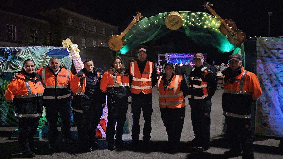As always - the backbone of great events in <a href="/longfordcoco/">Longford County Council</a> ... it's Longford Civil Defence! Thank you <a href="/CivilLongford/">Longford Civil Defence</a> 🤩