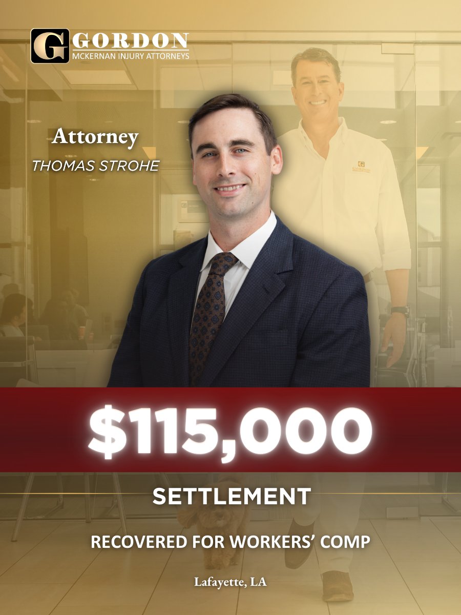 getGordon's tweet image. 🛠 Injured on the job? We’ve got your back. Another workers’ comp case settled ✅ #GetGordon #WorkersComp