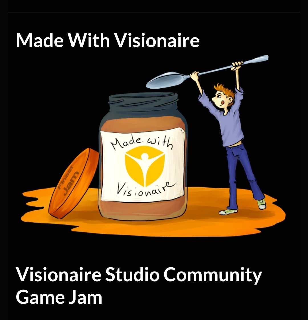 🥄 Time to open the jar!
The MadeWithVisionaire Community Game Jam is coming (Oct 3–19).
Two weeks, one theme, endless creativity – let’s spread the jam together! 🍯🎮

👉 itch.io/jam/made-with-…
#GameJam #IndieDev #MadeWithVisionaire