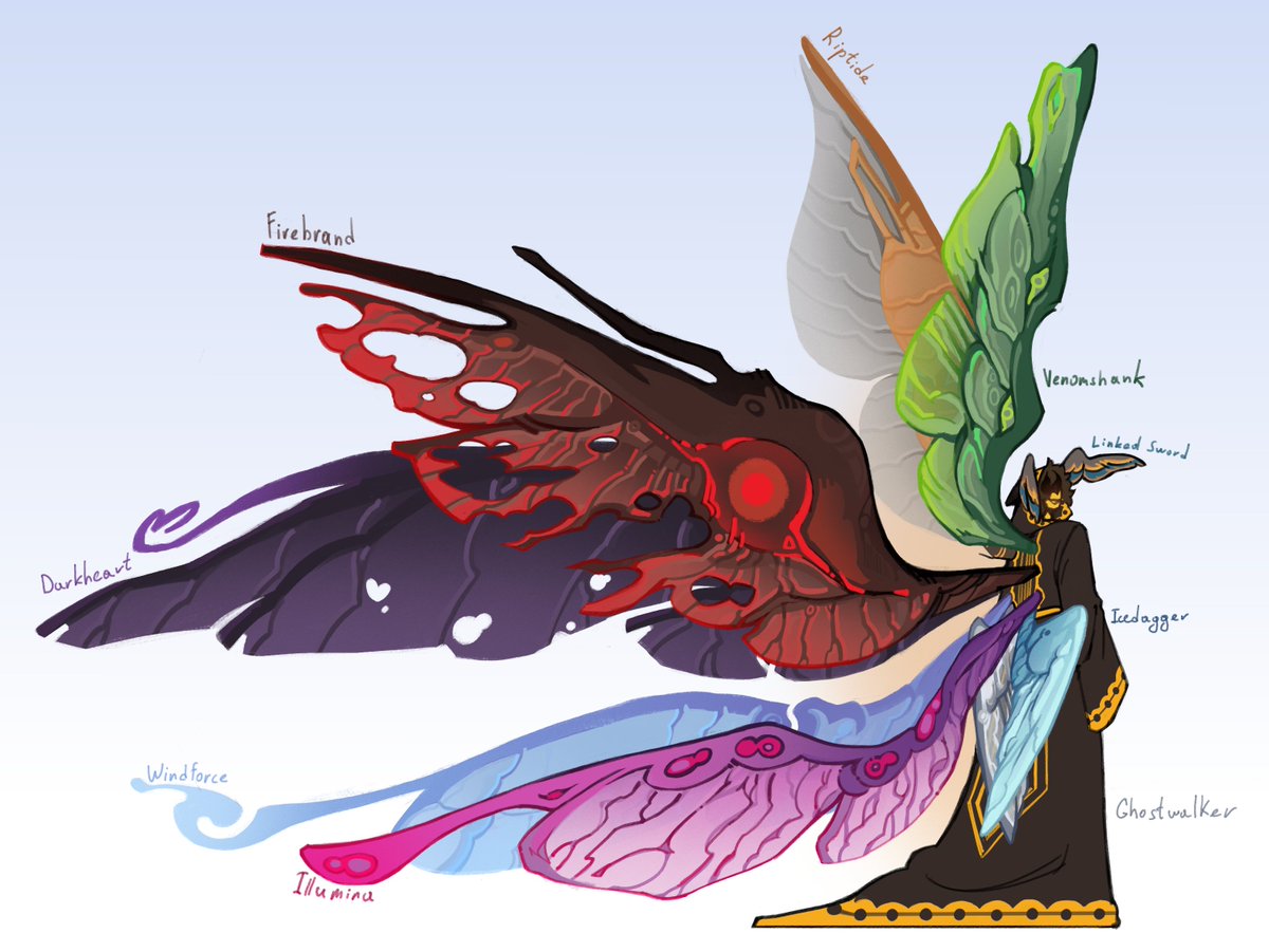 Wings like weapons

#shedletsky #robloxart