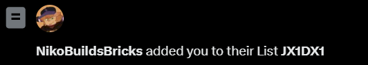 .hello.user("NikoBuildsBricks")