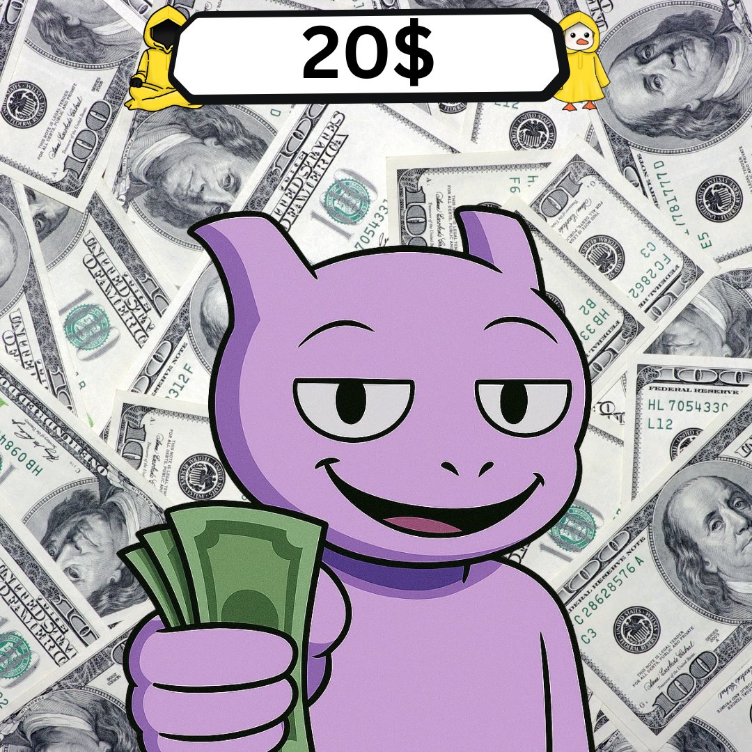 20$ giveaway | 2 winner 10$ each

- Follow <a href="/godminted/">god</a> 
- Comment
- RT
- 24 hours

Good Luck!