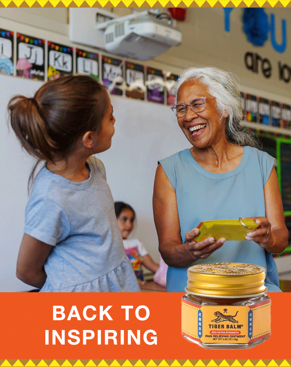 Tiger_Balm_US's tweet photo. GIVEAWAY 🎒 Back to school means back to long days for teachers. Tiger Balm Extra Strength delivers targeted joint relief so teachers can keep leading! 👩🏫💪 Tag a teacher who deserves a little tender love & care!
#BackToSchool #TigerBalmExtraStrength #Giveaway https://t.co/Dt1oKT8fh6