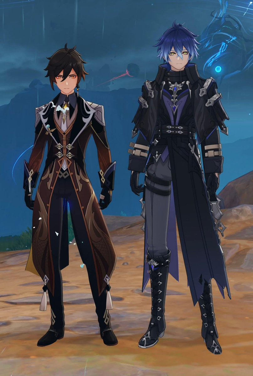 HourlyTeyvat's tweet image. The devs seriously need to update old characters&apos; models because it&apos;s starting to look like a different game 😭