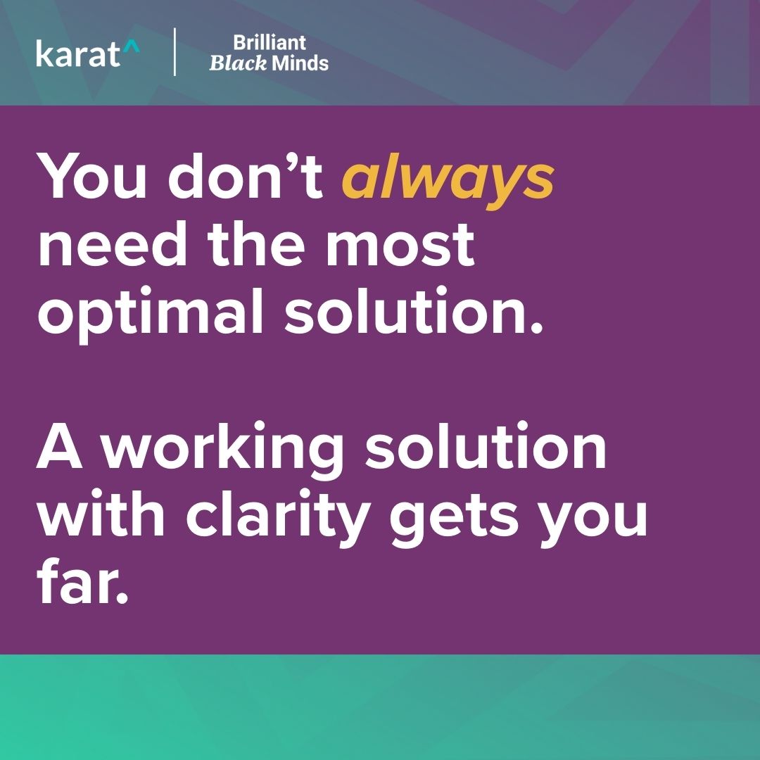 BBM is a community + program powered by Karat that’s working to diversify tech and open doors.  Why? Because representation matters.

➡️ Ready to join us?