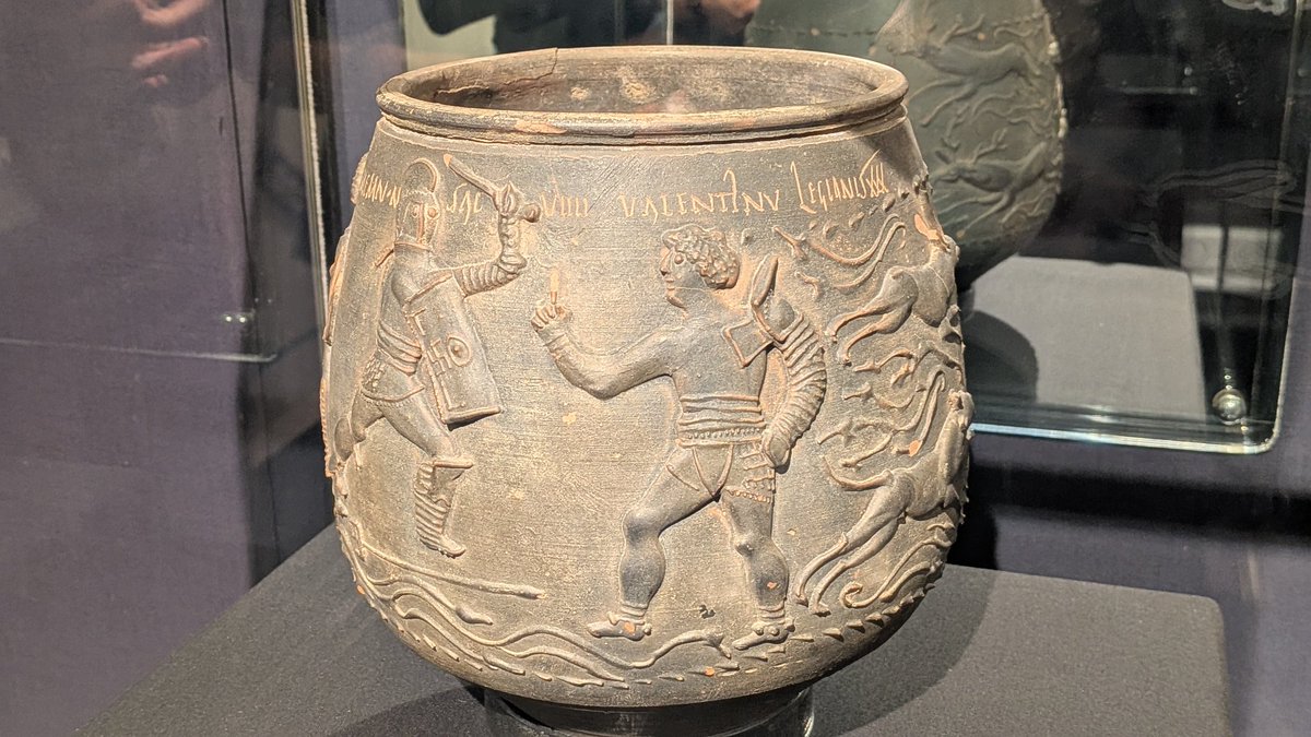 Gladiators of Britain exhibition at the Grosvenor Museum. Opens tomorrow