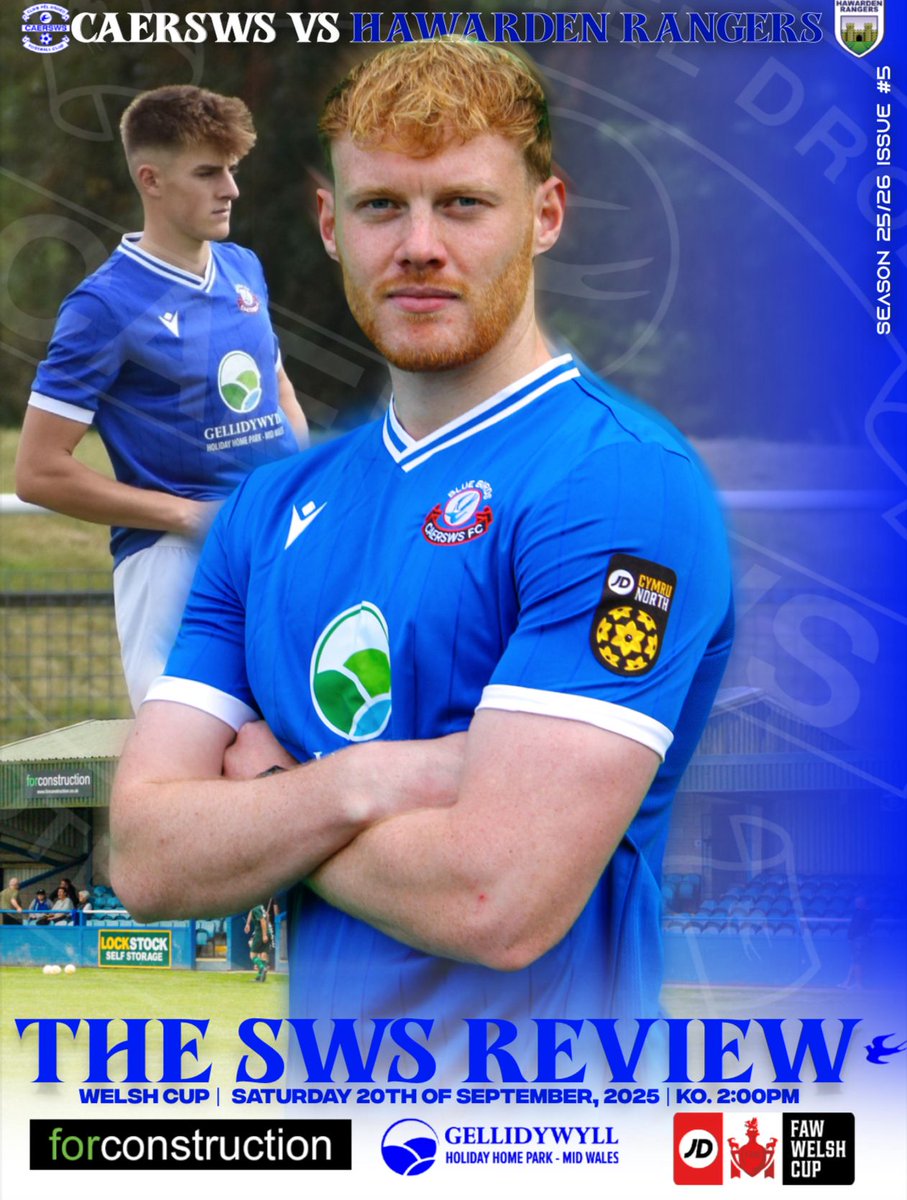 caerswsfc's tweet image. 🔵⚪️ MATCH DAY PROGRAMME ⚪️🔵

The Digital Programme for tomorrow&apos;s Welsh Cup tie with @HawardenRangers is available on the link below:

drive.google.com/file/d/1UhMPch…

#sws #Bluebirds #DigitalProgramme #YCanolbarth #JDWelshCup