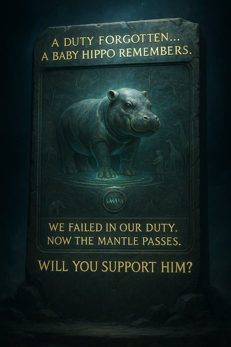 joseph_ath87117's tweet image. 🌍 In the beginning, mankind was entrusted with the Earth and its creatures.

We failed.

Now a baby pygmy hippo has stepped in to carry the mantle. 🦛✨

Will you support him? 🌊
#HippoRun #MarsArmy #CryptoWithCause

Cfmo6asAsZFx6GGQvAt4Ajxn8hN6vgWGpaSrjQKRpump