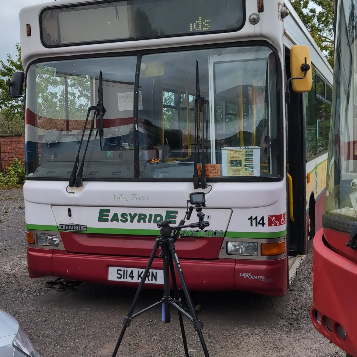 Sorry to announce that 114 is going. We are breaking for parts. Contact us if you in need of spares for a Dennis Dart SLF