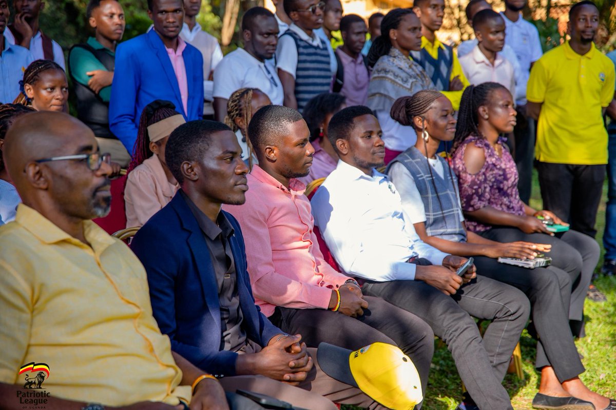 Today at the <a href="/Plugandaa/">Patriotic League of Uganda</a> ,we joined fellow students from different universities under the guidance of <a href="/MichealMawanda1/">Hon Michael Mawanda</a> A great moment of mobilization, unity &amp; commitment towards NRM’s vision and PLU’s cause. Together we stand firm for service, patriotism &amp; 2026 victory!