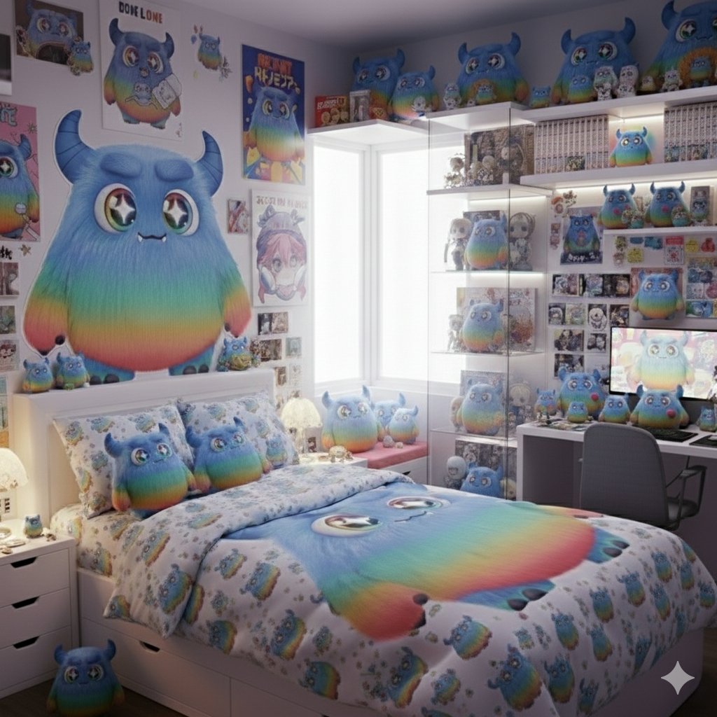 推しキャラであふれた理想の部屋を、
Gemini 🍌で作ってみた！

あなたはどんな部屋に住みたい？
