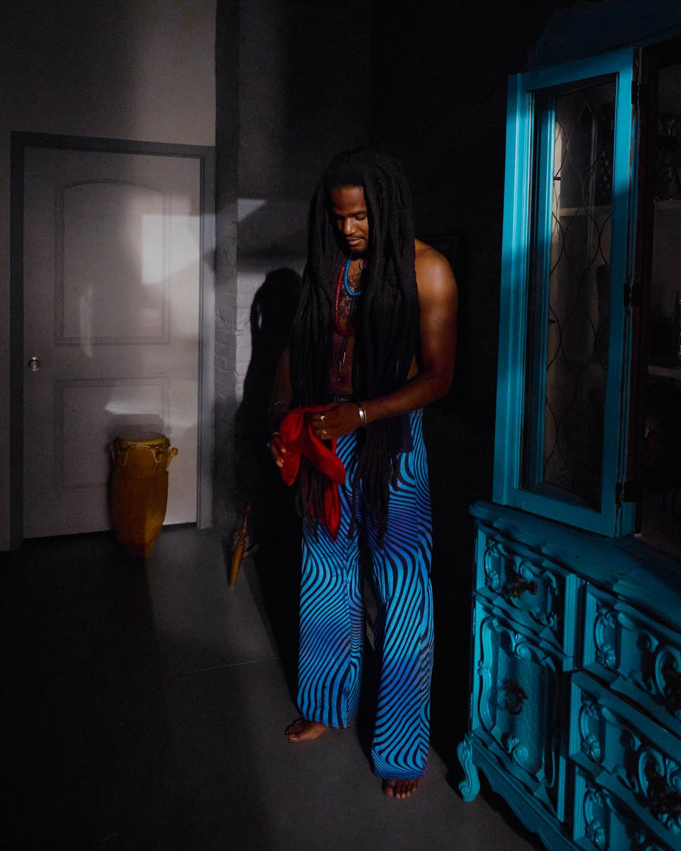@paulbeaubrun wearing @daveedbaptiste in Brooklyn. With gratitude to @haiticulturalx for the beautiful space 

📸 Vladim Villain