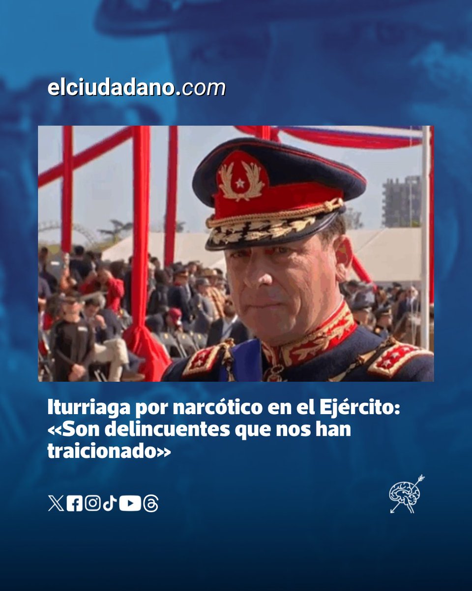 El_Ciudadano's tweet image. El jefe castrense señaló que “es muy feo darse cuenta que militares profesionales finalmente caen en la corrupción”. Los catalogó como &quot;verdaderos traidores que se han pasado al lado oscuro&quot;.

Leer más aquí 🔗f.mtr.cool/cbxtqugpay

#justicia #actualidad #ejercitodechile