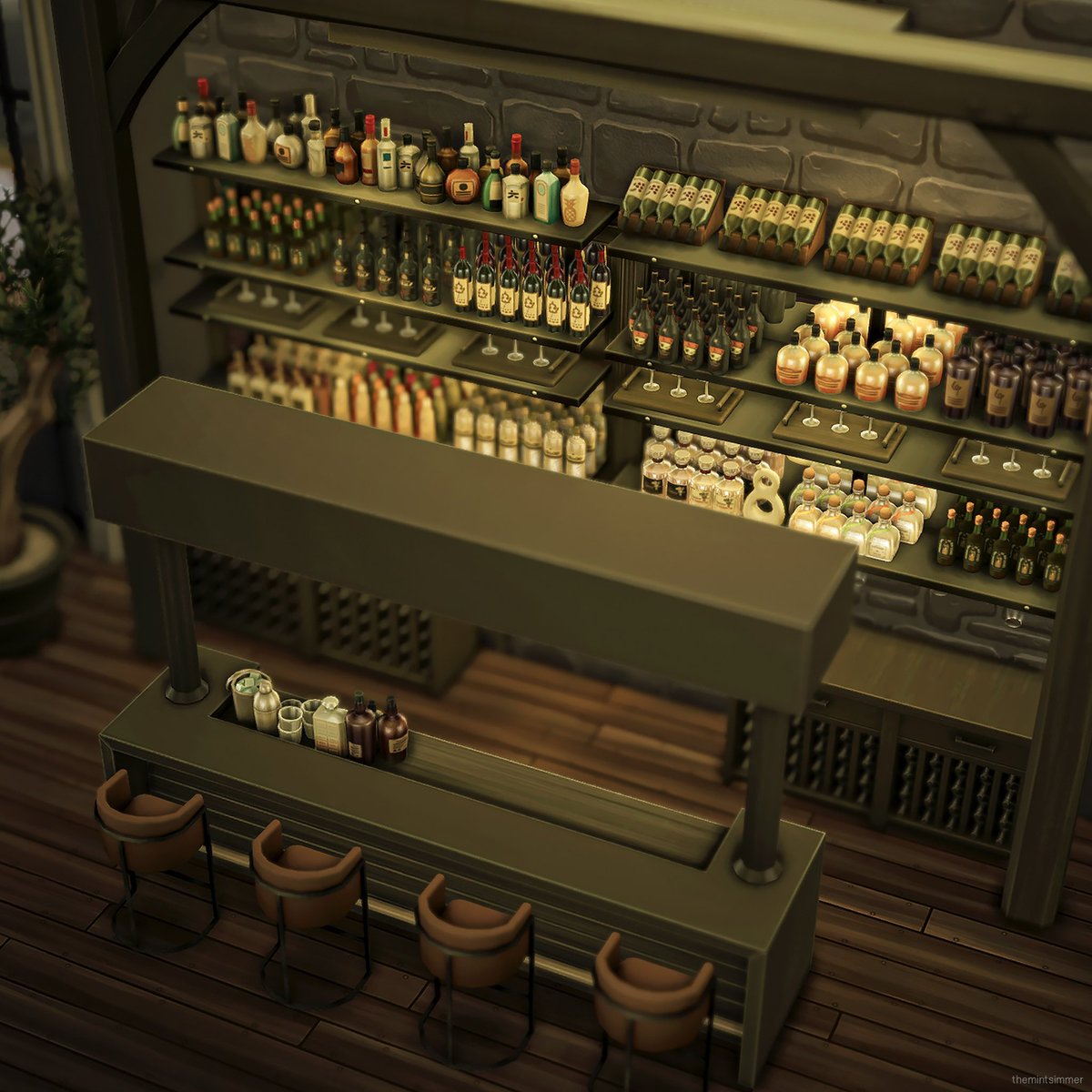 NO.27 • uptown, san myshuno🍸🍴