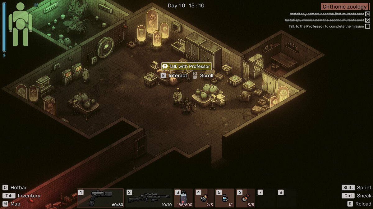 Indie_FreaksJP's tweet image. 終末を迎えた世界で過酷な日々を生き残るRPG脱出シューター『External』

異星よりもたらされた病原体は、リホヴァの町をミュータントが徘徊する危険地域へと変えた

多彩なパーツで装備をカスタマイズし、シェルターを強化しながら、日々、略奪に向かえ
どの派閥に協力するかが運命を分ける