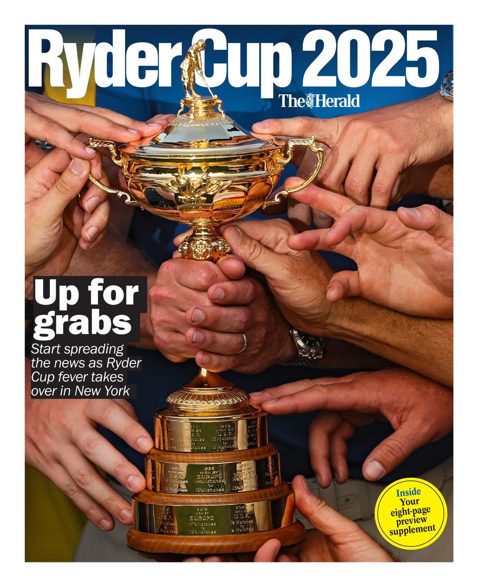 The Fixture No.18 is in your Saturday <a href="/heraldscotland/">The Herald</a> 🏴󠁧󠁢󠁳󠁣󠁴󠁿

This week includes an eight-page Ryder Cup preview and exclusives with Josh Mulligan, Tawanda Maswanhise, Alan Irvine, Tom Dean and a special report on Auchinleck v Cumnock, Scotland's fiercest derby.
