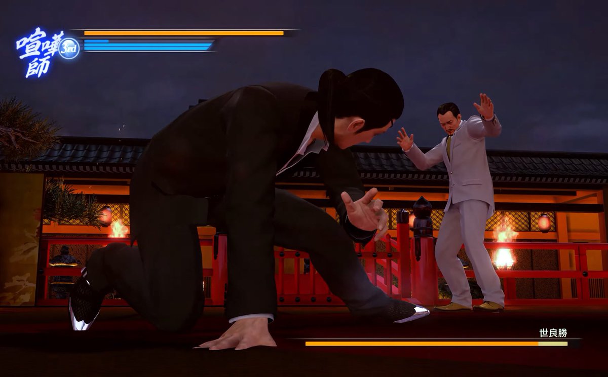……なんだろう…世良さんのポーズ、じわじわくるものがある。喧嘩じゃなくて、ブレイキングファイトでもやってる？

💃🕺&lt;ｵﾊﾖｰ