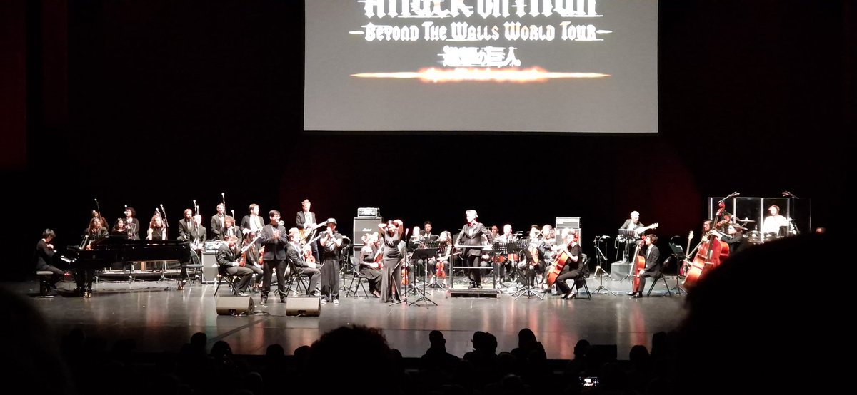 kibuoon's tweet photo. Amazing concert !! Attack On Titan's OST is truly phenomenal (I wished one particular OST was in the setlist though 😭) 
I got goosebumps twice
2nd best orchestra i've ever been ! I still put Nier's above ☺️
WELL DONE TO THE WHOLE TEAM I WISH THE NEXT VENUES ENJOY IT TOO!!! 😁 https://t.co/WatuPSctpI
