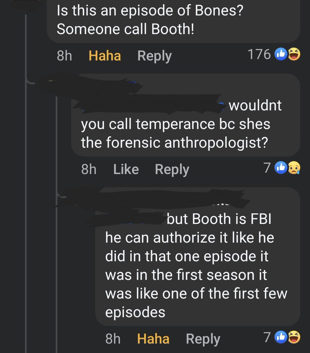 Went to the comments looking for this response. Maybe this was an anniversary thing for Booth and Brennan. 😂😂 #Bones