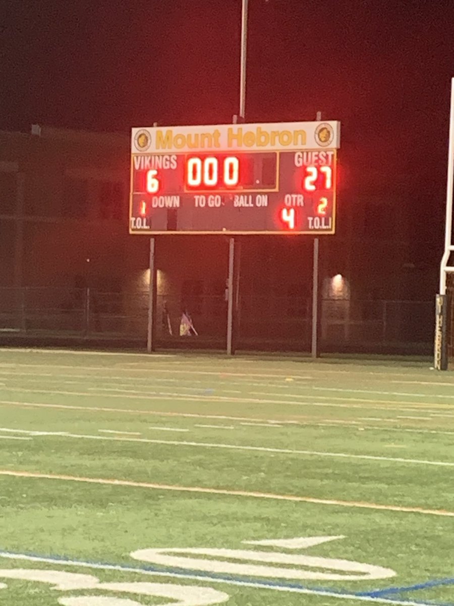 Final… 1-0 at the end of the week !