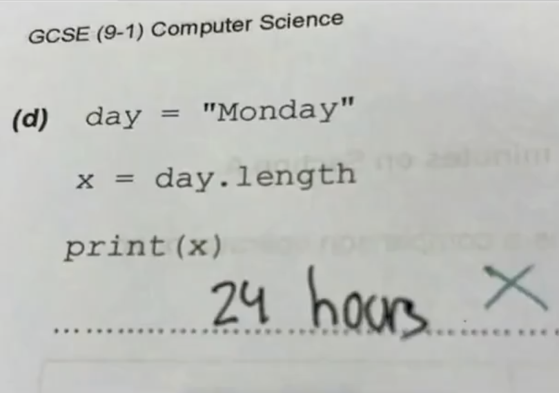 There are 10 type of people in this world.

Those that understand why this image is hilarious &amp; those that think it's the right answer.