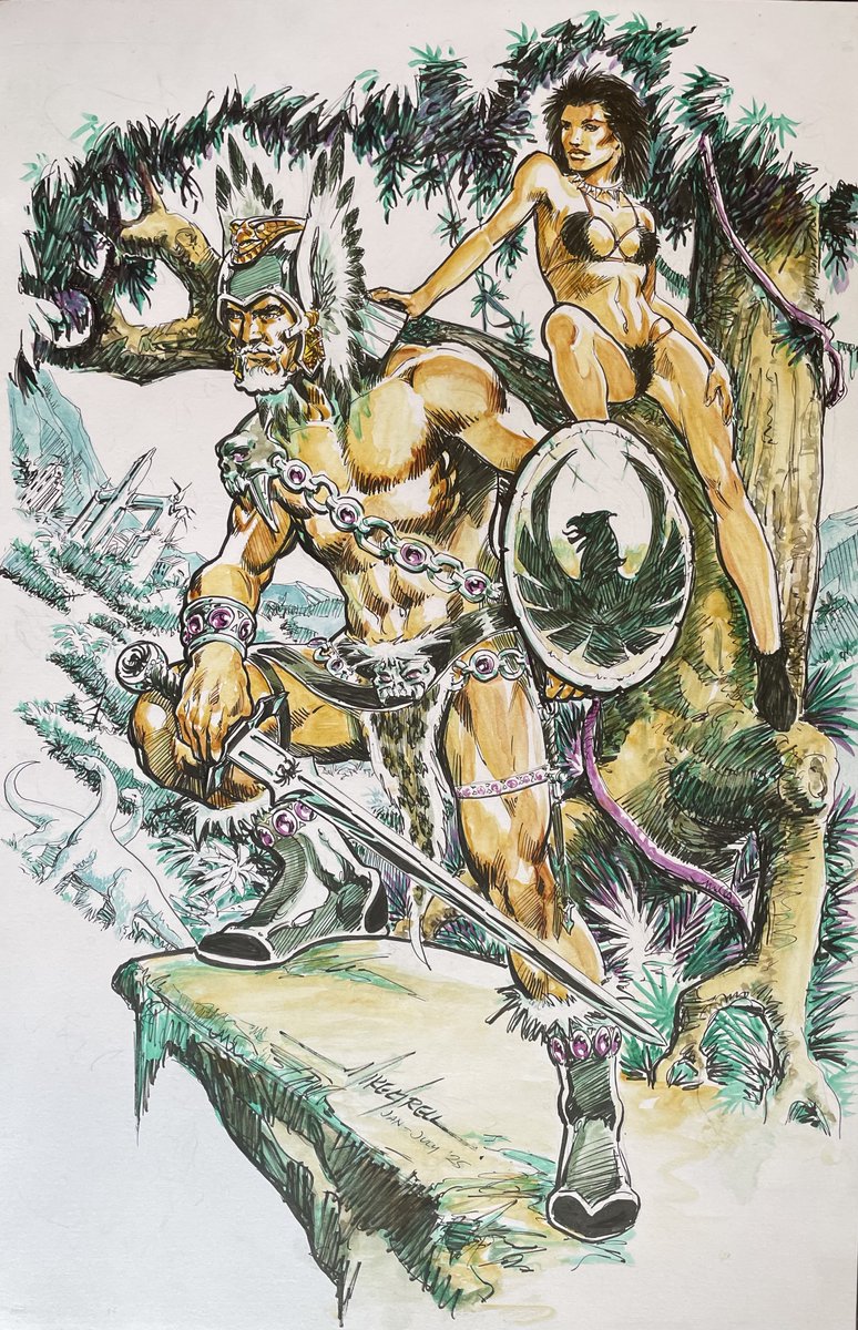 Official Mike Grell tweet media