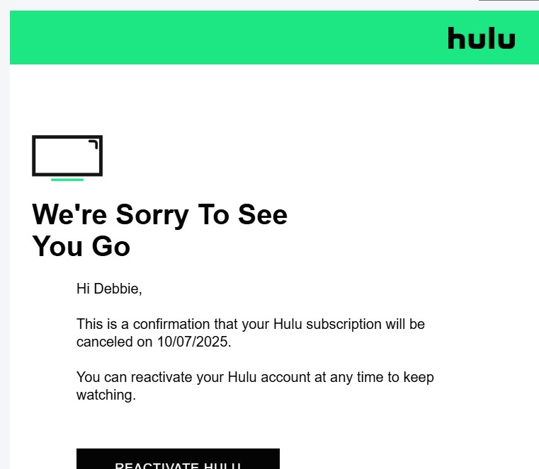 Debbie_in_WI's tweet image. Easy come, easy go!  
I canceled HULU and gave the $120 we spend per year on them to PBS.

I didn&apos;t realize we get the PBS Passport with that, so that&apos;s cool!   More stuff we can see on PBS!