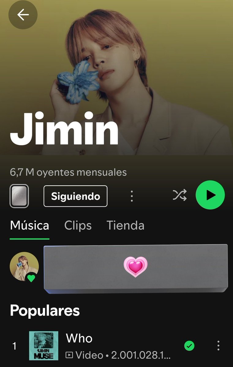 pjimegu's tweet photo. @Ceci_Kookmin_YT 🔥 Jimin nuestro orgullo eterno, rompiendo récords y dejando huella en la historia de la música 💜✨
CONGRATULATIONS JIMIN
WHO 2 BILLION ON SPOTIFY
JIMIN RECORD MAKER
JIMIN MAKES HISTORY
#WHO_2BILLION https://t.co/jPahnKxHm2