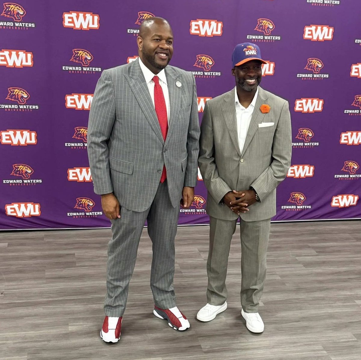 Brian Jenkins promoted to Head Football Coach by Edward Waters University President A. Zachary Faison