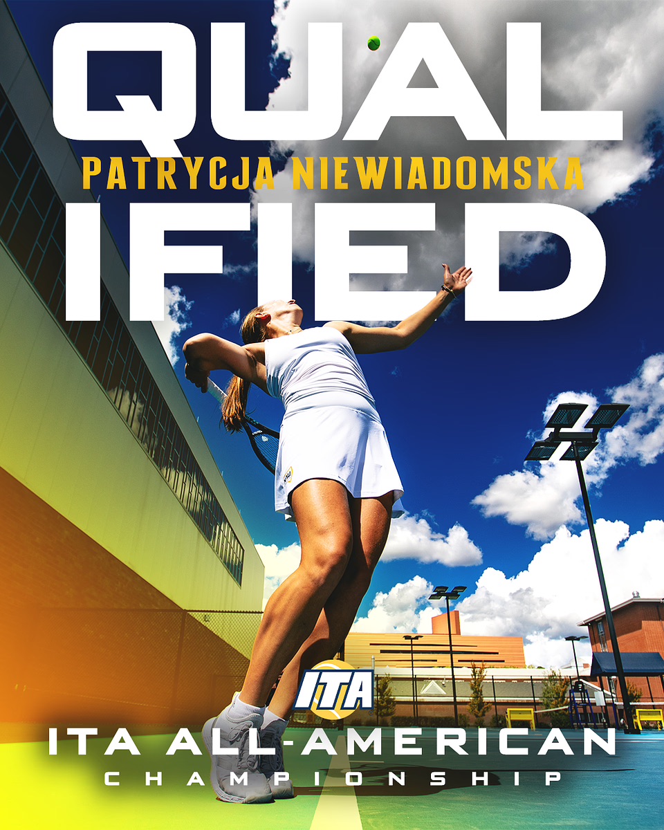 Sending our best wishes to Patrycja Niewiadomska as she begins competition at ITA All-American Championships tomorrow in Cary, N.C.!

#RaiseTheFlag | #BigSkyTennis