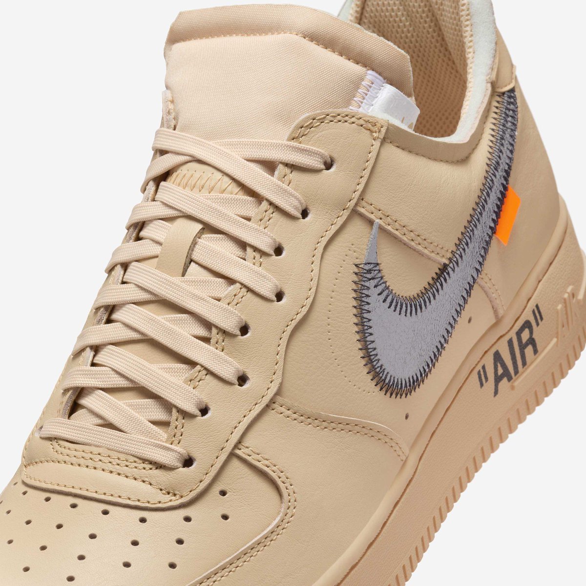 JustFreshKicks's tweet image. Off-White x Nike Air Force 1 Low "Sesame" 🌾
 
• Fall 2025
• $150