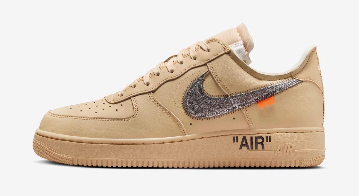 JustFreshKicks's tweet image. Off-White x Nike Air Force 1 Low "Sesame" 🌾
 
• Fall 2025
• $150