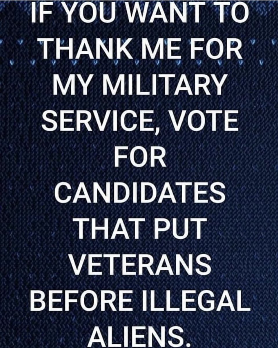 Ilegvm's tweet image. As a Veteran and a spouse of a Veteran, vote Republican especially in swing states.