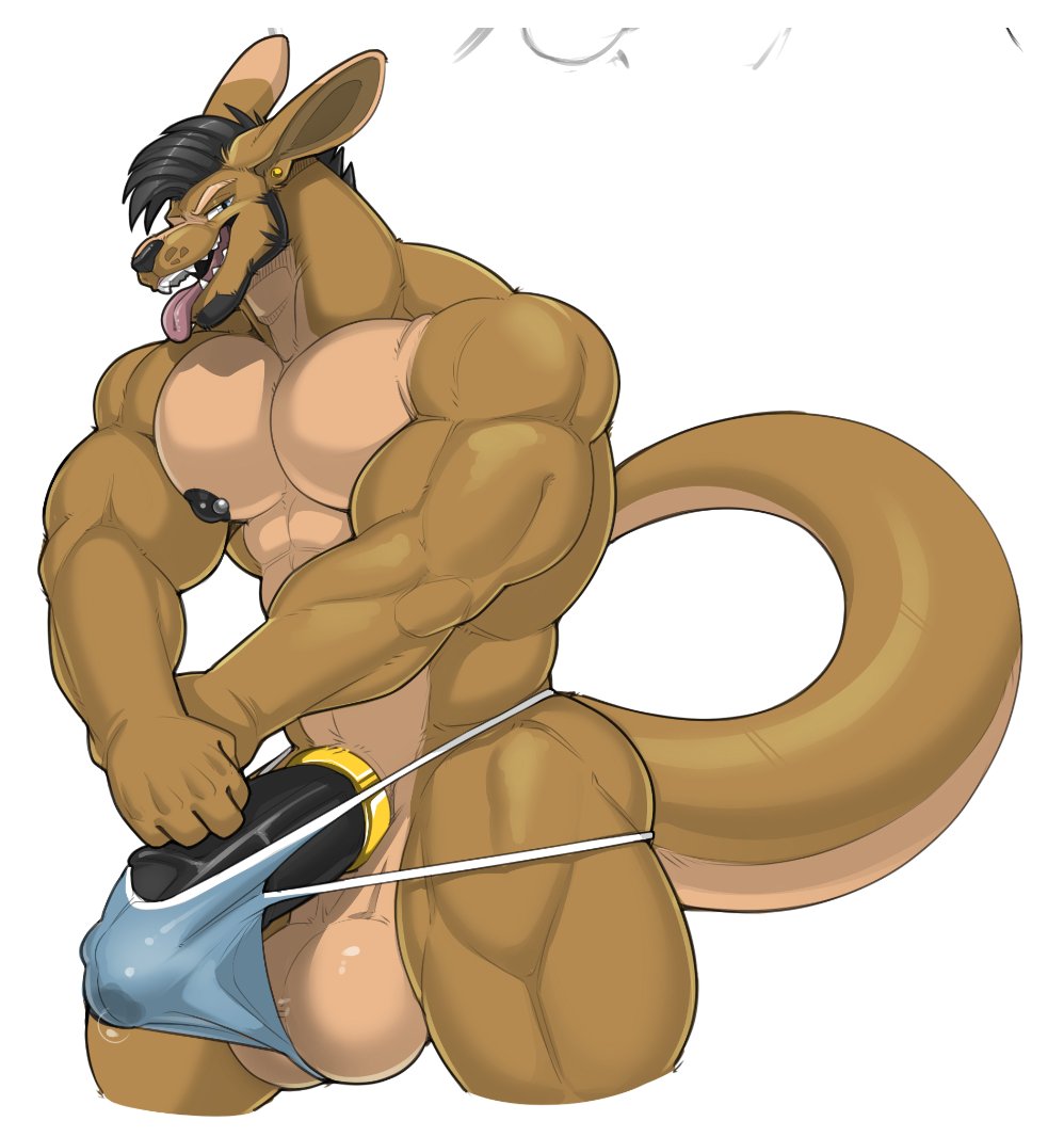 Seff making a showing for Biceptember, feeling a bit more cocky this year... for whatever the reason~ I guess he's just confident?? 
Either way, figured we would show the rest of them how it's done!