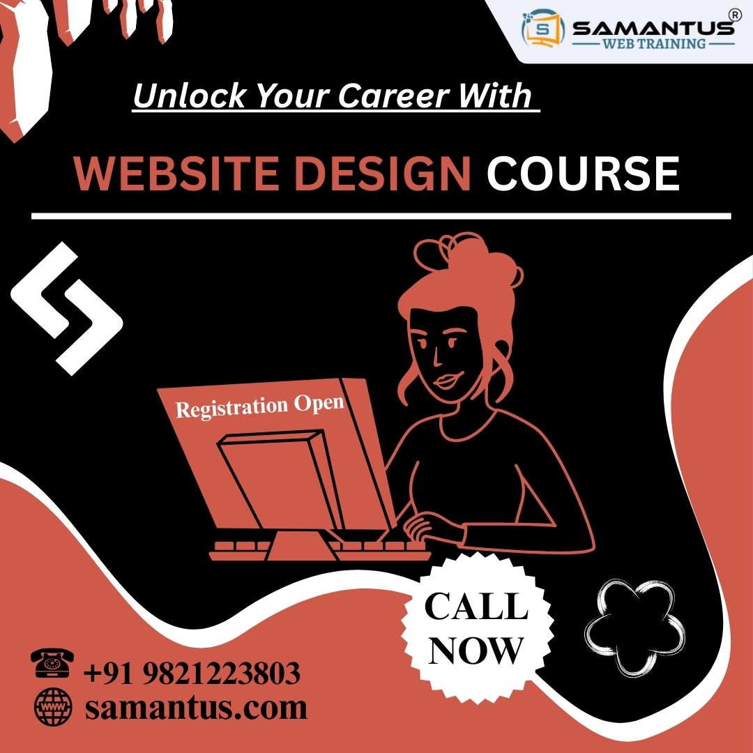 samantuswebtrng's tweet image. 🎨 Turn creativity into a career with Samantus Website Designing Course. 💻 Learn coding + design tools to build stunning websites. #WebDesignSkills #SamantusTraining
