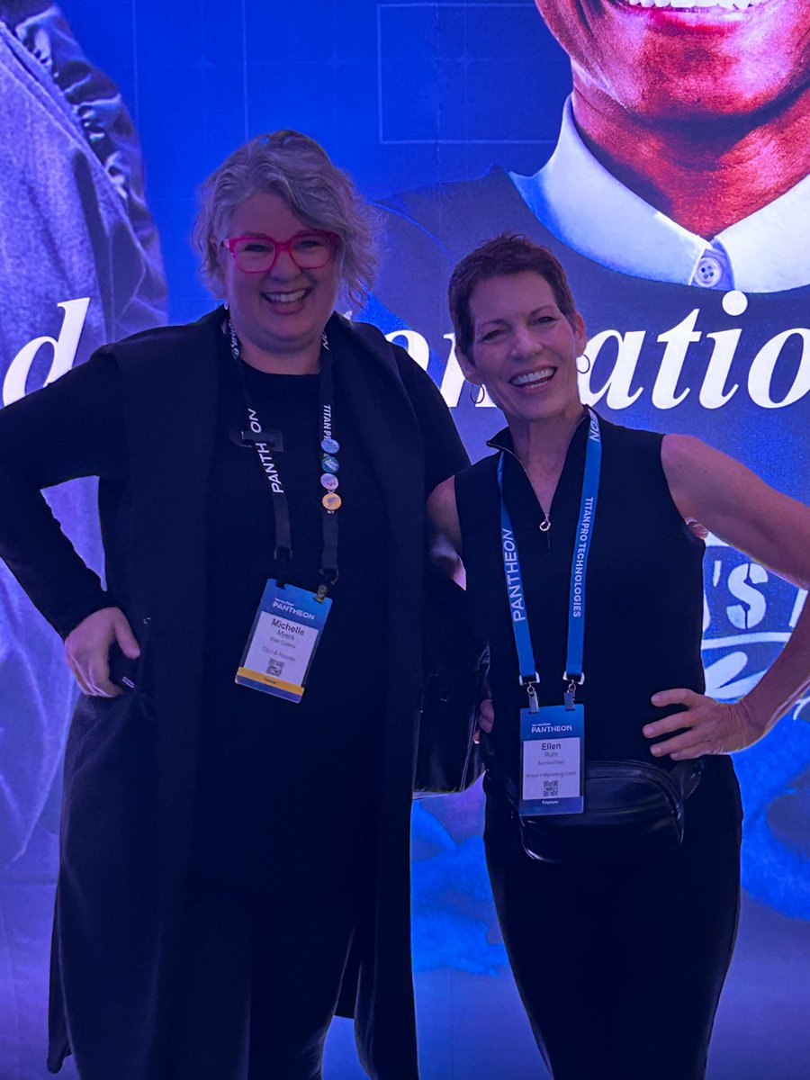 PinkCallers's tweet image. What fun running into Ellen Rohr - another @servicetitan leader!

Come find us: hubs.li/Q03KbTTK0

#Pantheon2025 #ServiceTitanCertified #ServiceTitan #PinkCallers
